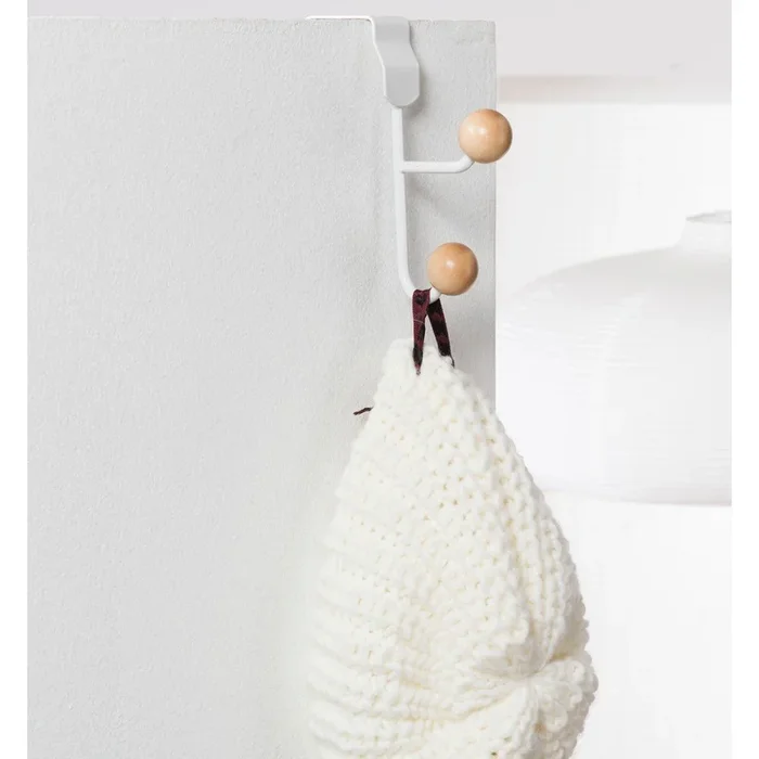 Appendiabiti Bianco, altezza totale 15 cm