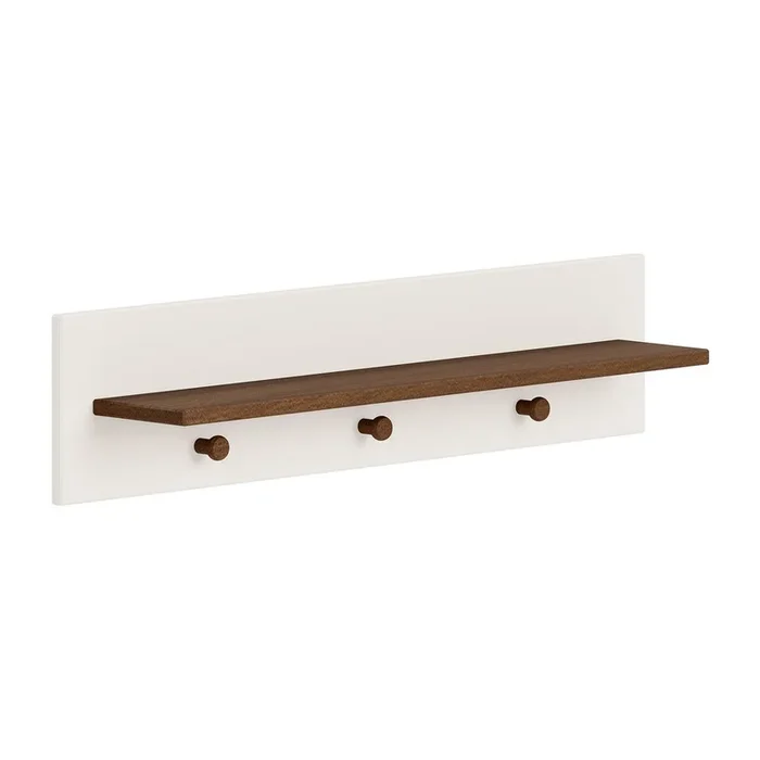 Appendiabiti per bambini Sezane Da parete, beige, larghezza totale 80 cm, altezza totale 18 cm, profondità totale 14 cm