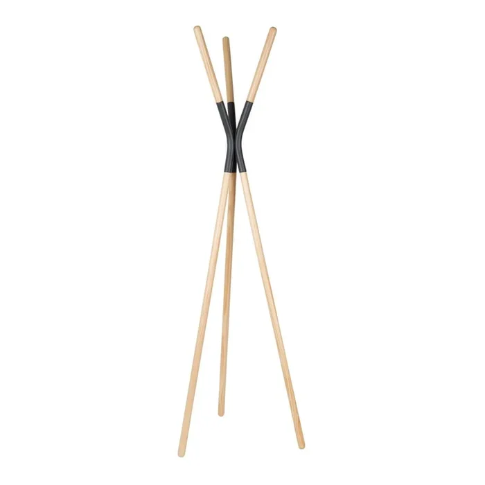 Appendiabiti Pinnacle In pino massiccio, marrone, ø 56 cm, altezza totale 176 cm
