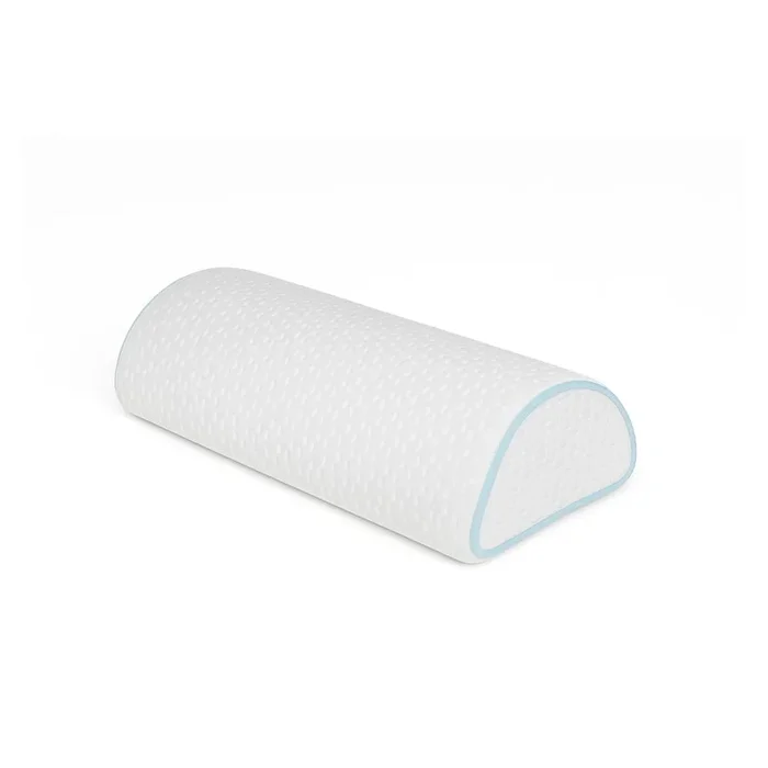 Cuscino ergonomico Con imbottitura in memory foam, bianco, 18×42 cm