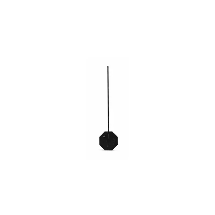 GingkoLampada da tavolo Octagon OneLED, con ricarica USB, nera, altezza totale 38 cm