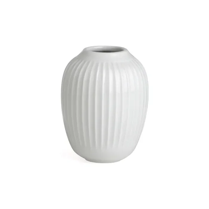 Kähler DesignVaso HammershøiIn ceramica, bianco, ø 8,5 cm, altezza totale 10 cm