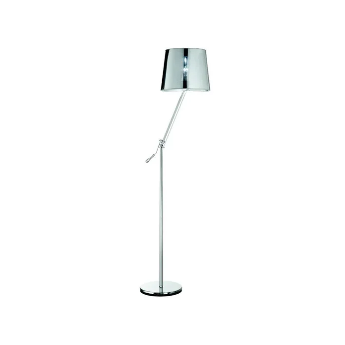 Lampada da terra Grigio chiaro, altezza totale 163 cm