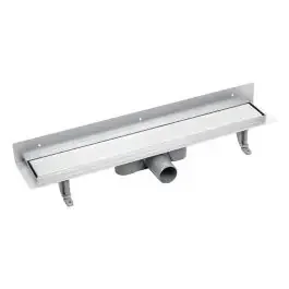 Laveo Basso canalina lineare con griglia 50 cm acciaio COB251D