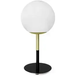 Miloox Jugen lampada da tavolo 1×40 W bianco-nero-oro 1744.63