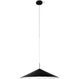Miloox Samoi lampada sospesa 1×40 W bianco-nero 1744.108