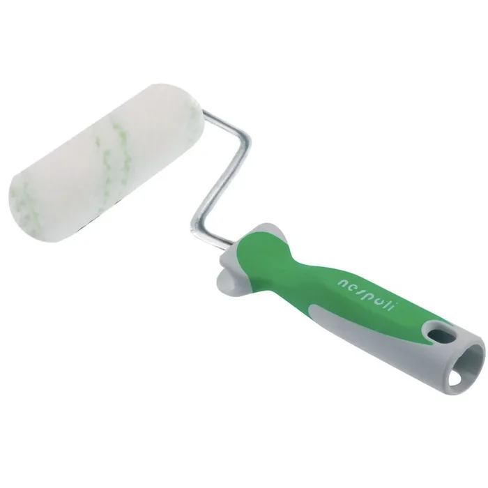 Minirullo manico corto nespoli 11 cm verde