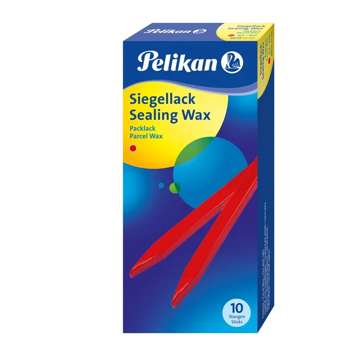 PELIKAN – Ceralacca rossa 60/10 600g per pacchi – 10 stecche – 400142582