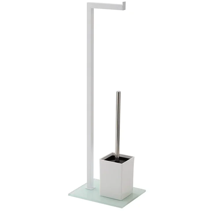 Piantana P/Scopino+Rotolo Vetro Bianco Brand