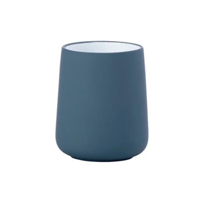 Portaspazzolino Blu, altezza totale 10 cm