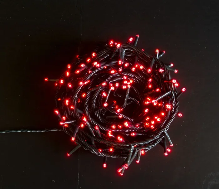 Serie led colore rosso