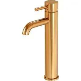 Steinberg 100 rubinetto per lavabo verticale oro 1001700RG