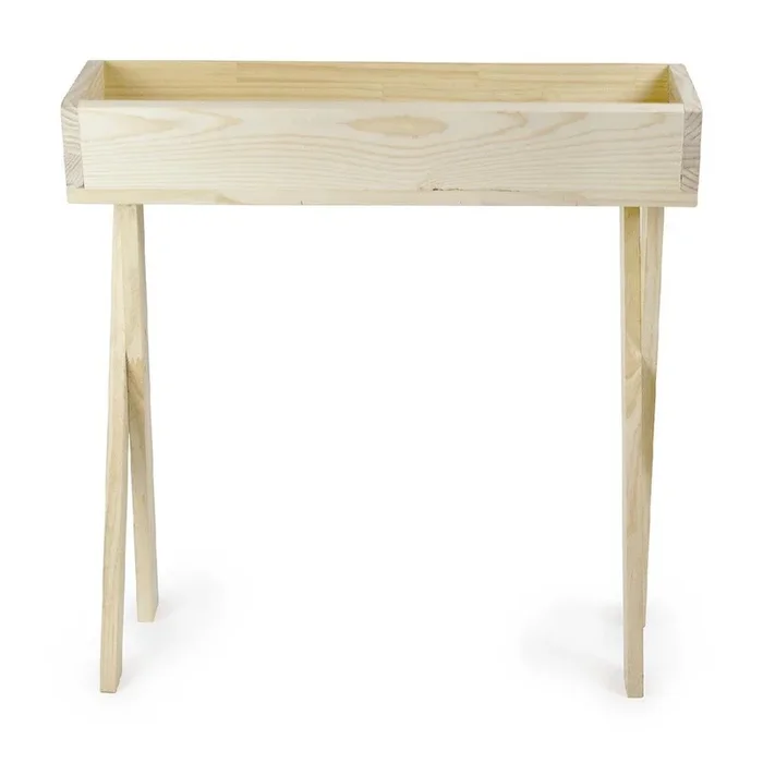 Supporto per fiori In legno, 26×75 cm, altezza totale 56 cm
