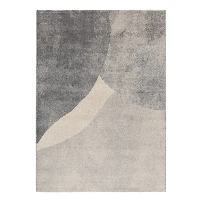 Tappeto Monic Sintetico, a pelo basso, grigio, 160×230 cm