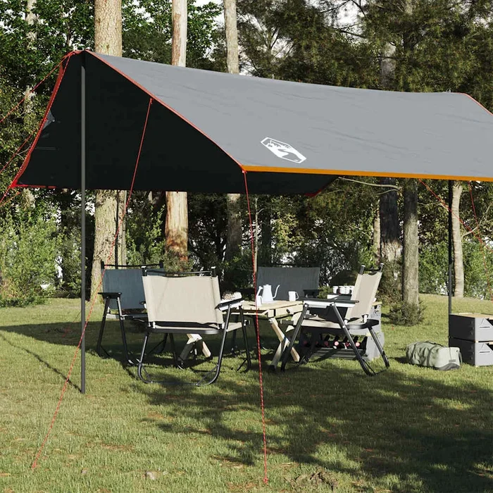 Telone da Campeggio Arancione 460x305x210 cm Impermeabile 94690