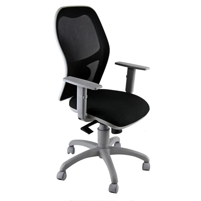 UNISIT – Seduta operativa hubble grafix hugr nero/grigio con braccioli regolabili – HUGR/BR/EN
