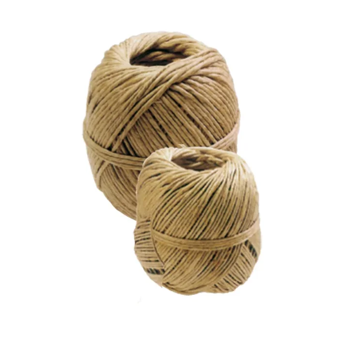 VIVA – 6 rotoli di spago naturale canapa 2 3/4 diam. 3,5 mm. 500gr. Lung. 75mt. – 1410